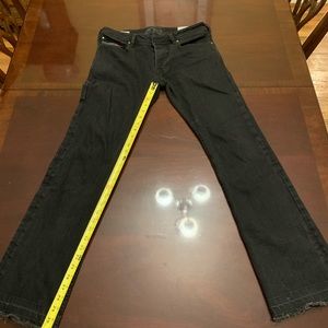 Mens black diesel zatiny stretch jeans